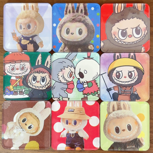 ハンドメイド LABUBU/動物マグネット 可愛いアクセサリー