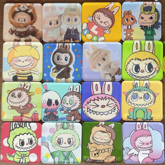 ハンドメイド LABUBU/動物マグネット 可愛いアクセサリー